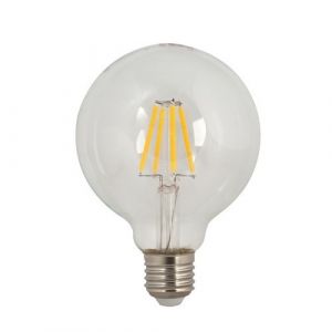 Eurolux G974 Warm White E27 4W Clear Filament Maxi Globe LED