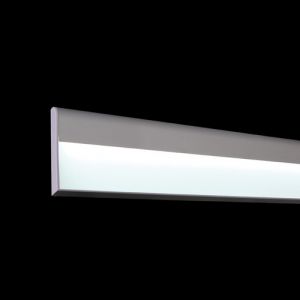 K Light AP-700-WW, AP-700-CW 1m Aluminium Skirting Only (Multiple Colours/Finishes)