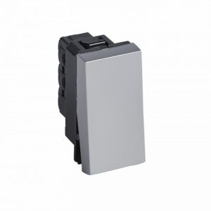 Legrand Arteor 571000 1way PushButton 6A 250V 1Module Aluminium