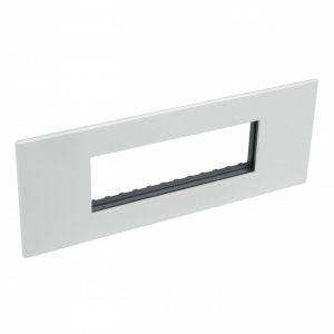 Legrand Arteor 571306 Cover Plate 6Modules Soft Aluminium