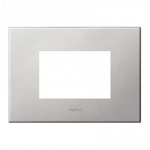 Legrand Arteor 571413 Cover Plate 3Modules 2X4 Soft Aluminium