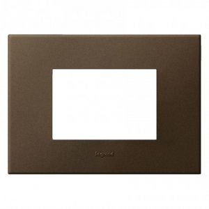Legrand Arteor 571443 Cover Plate 3Modules 2X4 Dark Bronze