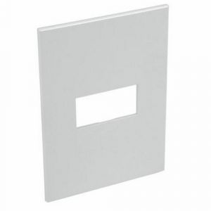 Legrand Arteor 571481 Cover Plate 1 Horizontal Modules For 2X4 Box Soft Aluminium