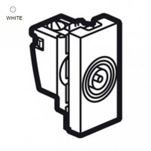 Legrand Arteor 572171 TV Socket TV Single Shielded Male Ø9.5mm 1Module White
