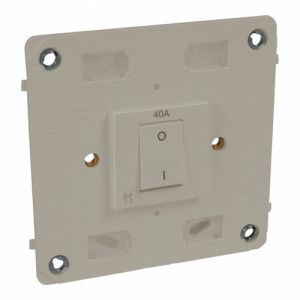 Legrand Arteor 572195 Double Pole Switch 40A 250V 4X4 Champagne