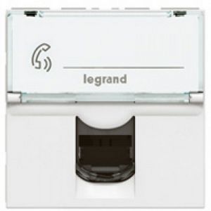 Legrand Arteor 572313 Telephone Socket Rj11 2Modules White