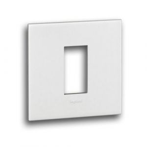 Glo Lighting | Legrand Arteor 575200 Cover Plate 1Module 3X3 White