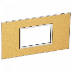 Legrand Arteor 576160 Cover Plate 3Modules 3X6 Gold Brass