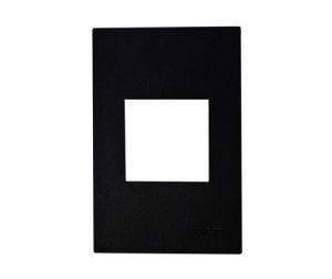 Onesto Matrix BK-MXG-2002 4 x 2 2 Lever Yoke Only Vertical Black