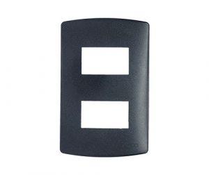 Onesto Trinity BK-TS2021Y 4X2 2 Lever Yoke Only Black