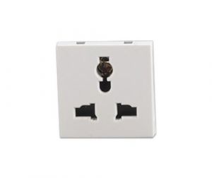 Onesto Matrix MXM-MFS 16A Multi-Function Unswitched Socket 2 x Small Module White