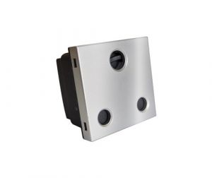 Onesto Matrix T-MXM-P001U 16A Single Unswitched Socket Medium Module Titanium