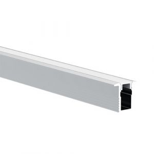 Spazio LED Channel 1048.2.05 Tiny Recessed 2m LED Channel (Suitable for 4mm tapelight only) Anodised