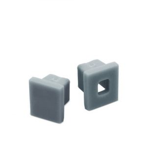 Spazio LED Strip Light 1048.EC Tiny Surface End Cap (pair)