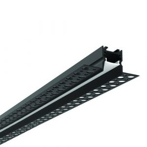 Spazio LED Channel 1052.3.30 Shadow 2m Profile Rimless anti-glare profile Black