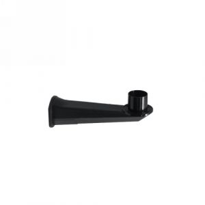 Spazio 125002 Thermoplastic wall arm for use with Sphere Black