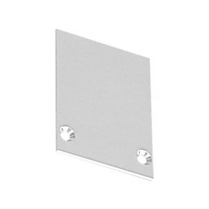 Spazio 3960.TE T-Uni End Cap 1 Light Anodised