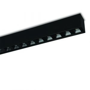 Spazio Ceiling Light 3992.3630 S System Lens Ctc Fitting With Individual Optic Lenses. Aluminium Body With A Polycarbonate Reflector